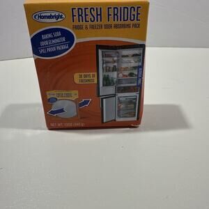Homebright Fresh Fridge & Freezer Odor Absorbing Pack Long Lasting Deodorizer